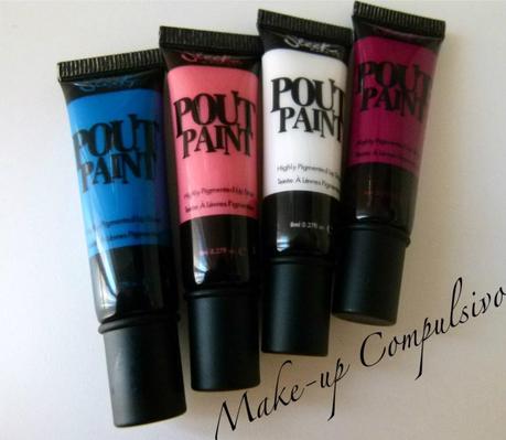 Sleek makeup: Pout Paints review! Peek-a-bloo, Milkshake, Cloud 9, Port