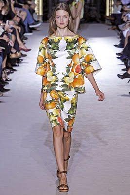 Stella McCartney Spring Summer 2011, l'estate fruttata