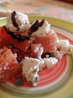 Ελληνική σαλάτα ντομάτα - Insalata di Pomodori Greca