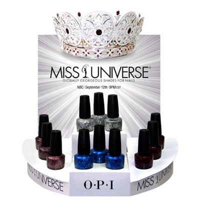 OPI: Collezione Miss Universo
