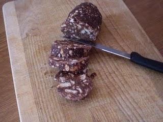 salame di cioccolato senza uova