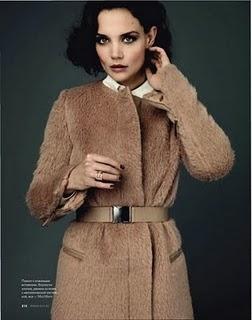 Katie Holmes su Elle Russia