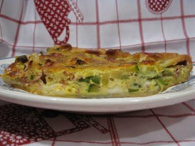 Quiche al formaggio e zucchine