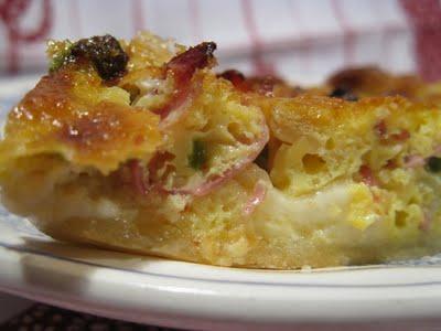 Quiche al formaggio e zucchine