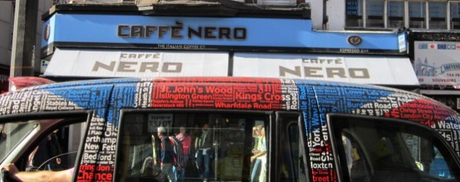 Caffè Nero e surfing a Londra