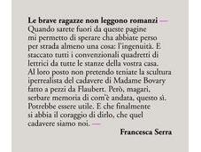 brave ragazze leggono romanzi Francesca Serra