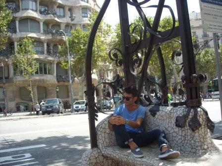 Paseando por Barcelona!