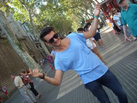 Paseando por Barcelona!