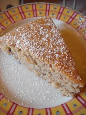 Torta alla banana ed anacardi