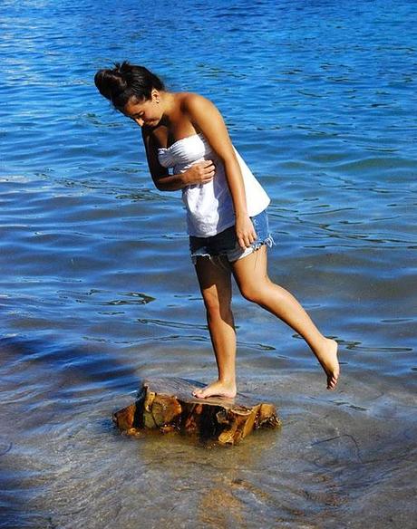 Hollister girl in Cap Ferrat