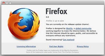 Ecco Firefox 6