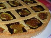 Crostata fichi crema cioccolato