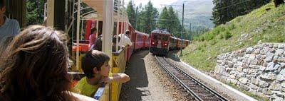 Il trenino del Bernina