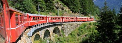 Il trenino del Bernina