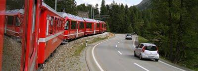 Il trenino del Bernina