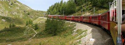 Il trenino del Bernina