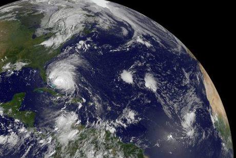 L’uragano Irene dalla ISS