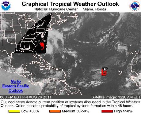 Irene, uragano storico