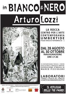 Mostra di tavole originali del disegnatore Arturo Lozzi a Umbertide (PG)