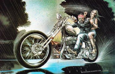 Motorcycle Art - David Mann