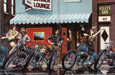 Motorcycle Art - David Mann