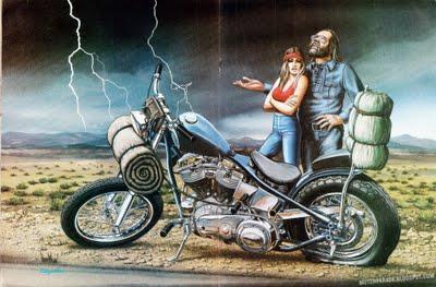 Motorcycle Art - David Mann