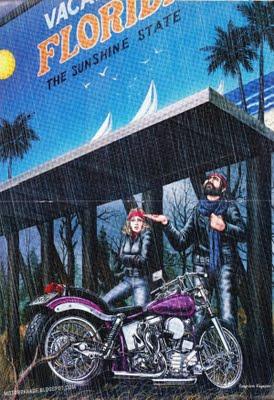 Motorcycle Art - David Mann