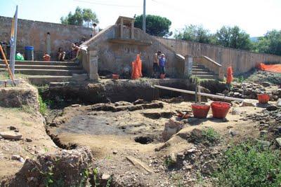 scavi archeologici a Baratti