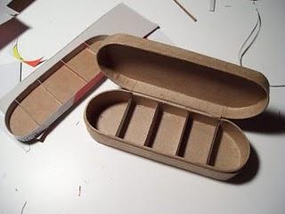 Riciclaggio e riuso: la scatola di cartone. Tutorial / Récuperation et customisation d'une boite en carton. Tutoriel