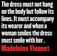 Madeleine Vionnet: Una sarta destinata a diventare 'première'
