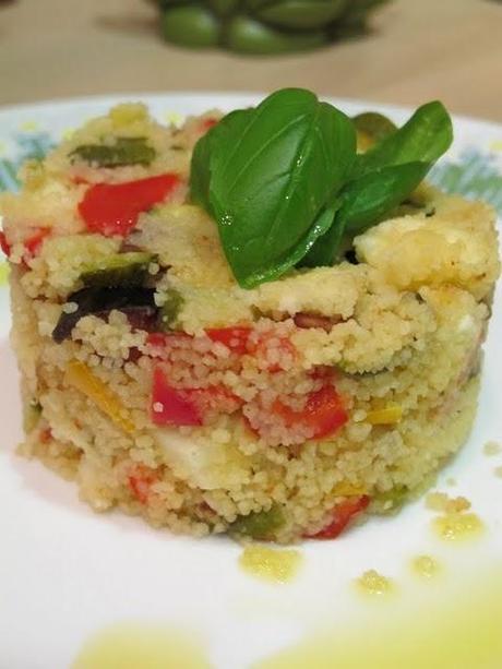 Couscous con verdure croccanti