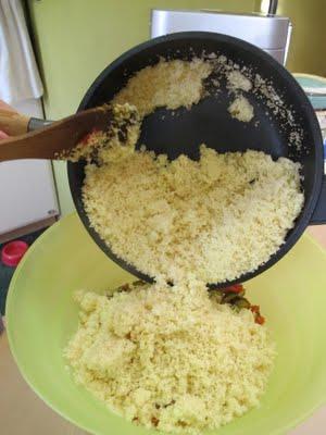 Couscous con verdure croccanti