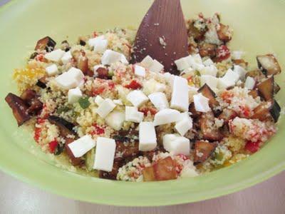 Couscous con verdure croccanti