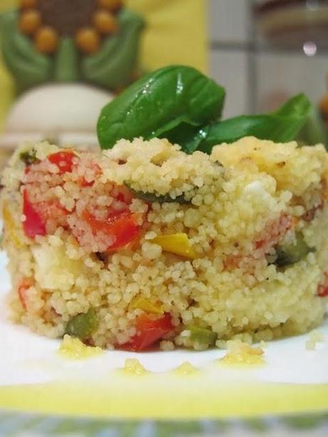 Couscous con verdure croccanti