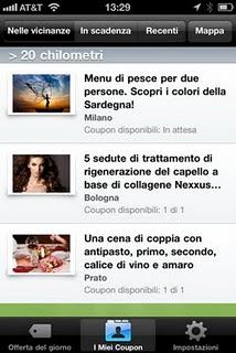 Scoprire le migliori occasioni nella tua città con l'app Groupon.