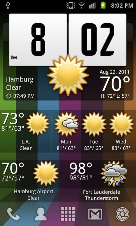  BeWeather, Previsioni Meteo con Widget su Android
