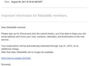 Attacco hacker clienti MobileMe iCloud: ecco email incriminata!