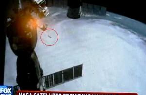 Astronauti dell’ISS catturano un ufo durante le riprese dell’uragano Irene