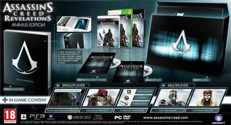 Assassin’s Creed Revelations : unboxing della Animus Edition