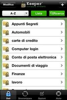 La gestione delle password con l'app Keeper ® Password e Dati Vault