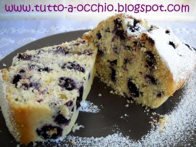 WHB #298 - Plumcake di kamut e ricotta ai mirtilli