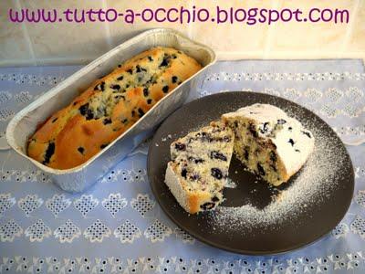 WHB #298 - Plumcake di kamut e ricotta ai mirtilli