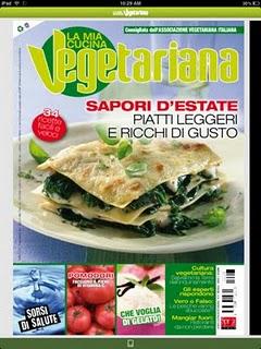 L'app La Mia Cucina Vegetariana