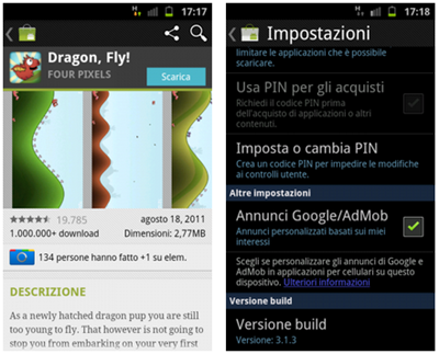 Android Market 3.1.3 per smartphone e tablet Android : Scarica e installa