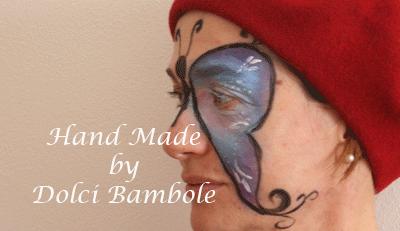 The art of face painting.