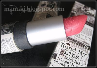 Review: theBalm - Read My Lips in Scoop