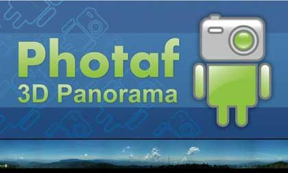 Photaf3DPanorama Photaf 3D Panorama per Android: crea fotografie panoramiche a 360°