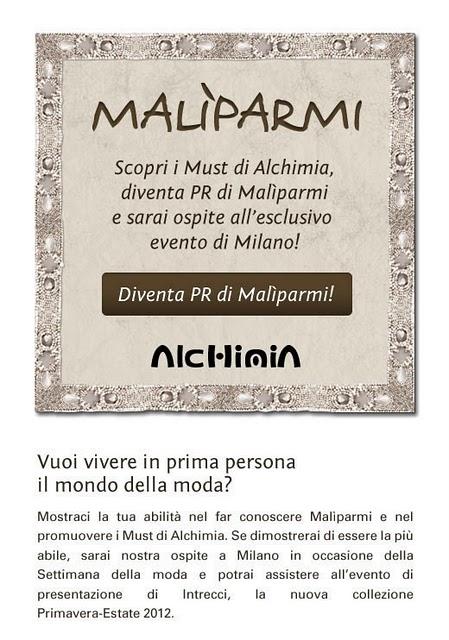 Malìparmi vi invita alla fashion week