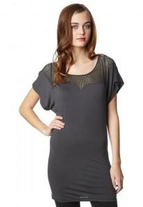 Minimum CUVAS BLOUSE - Maniche corte - grigio