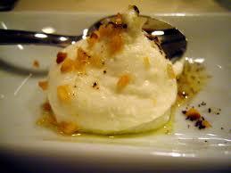 Coppe di crema alla ricotta farcita